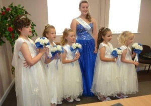 Carnival Queen and attendants 2013