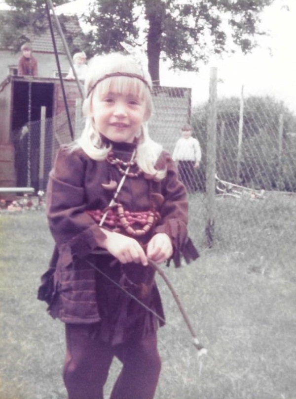 Taken on the back of 11B Ward Street in maybe 197980 ish