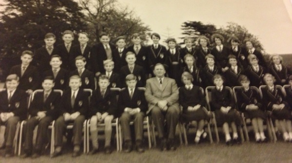 Tupton Hall School 1st year with Mr Hall the Hunloke teacher
