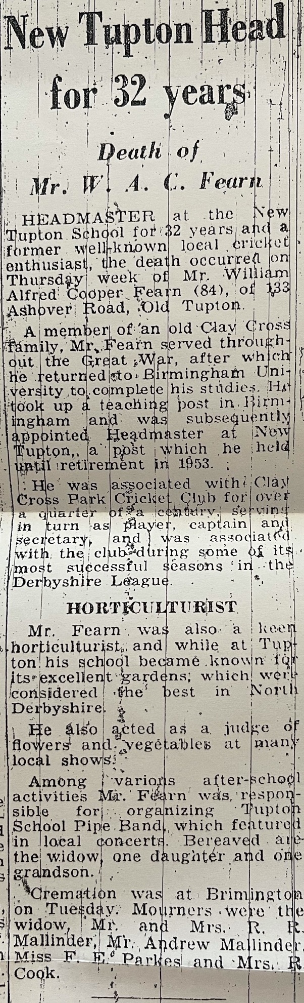 Tupton Hort